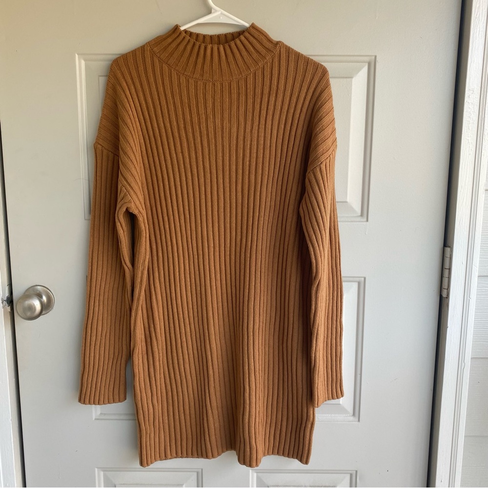 BP Tan Dale Sweater Dress - Picture 2 of 10